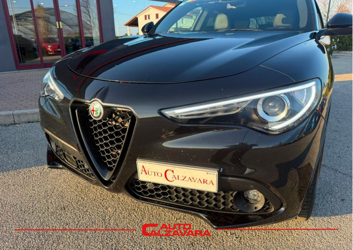 Alfa Romeo Stelvio 2.2 Turbodiesel 210 CV AT8 Q4 Veloce / NERO VULCANO / GR764BT