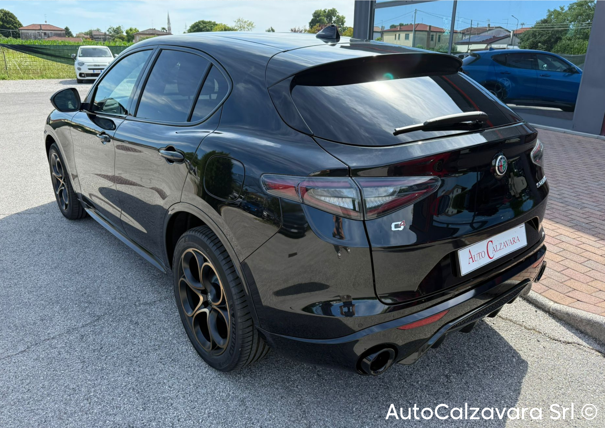 Alfa Romeo Stelvio 2.2 Turbodiesel 210 CV AT8 Q4 Intensa / NERO VULCANO / R7E03539