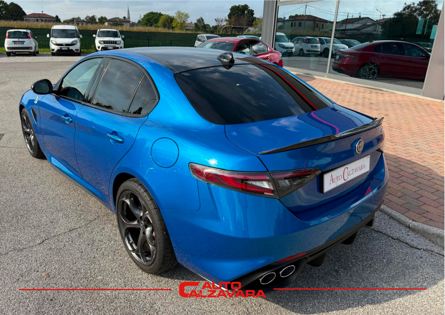 Alfa Romeo Giulia 2.9 V6 Bi-Turbo AT8 Quadrifoglio / BLU MISANO / R7689778