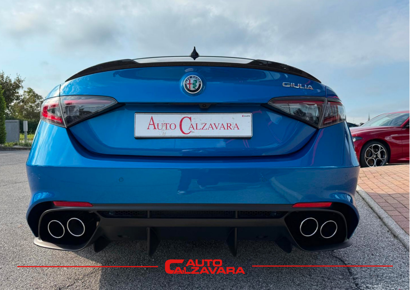 Alfa Romeo Giulia 2.9 V6 Bi-Turbo AT8 Quadrifoglio / BLU MISANO / R7689778