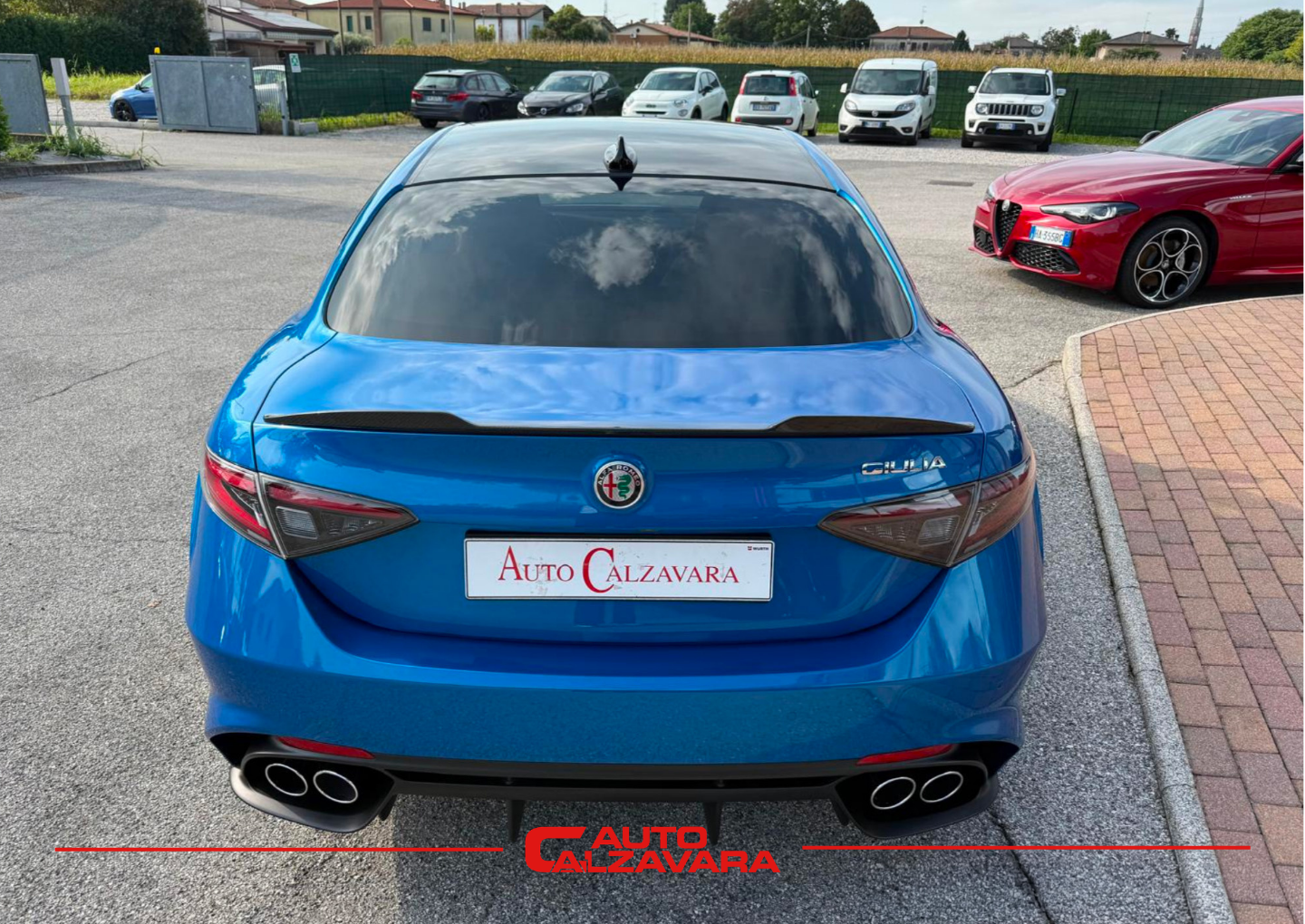 Alfa Romeo Giulia 2.9 V6 Bi-Turbo AT8 Quadrifoglio / BLU MISANO / R7689778