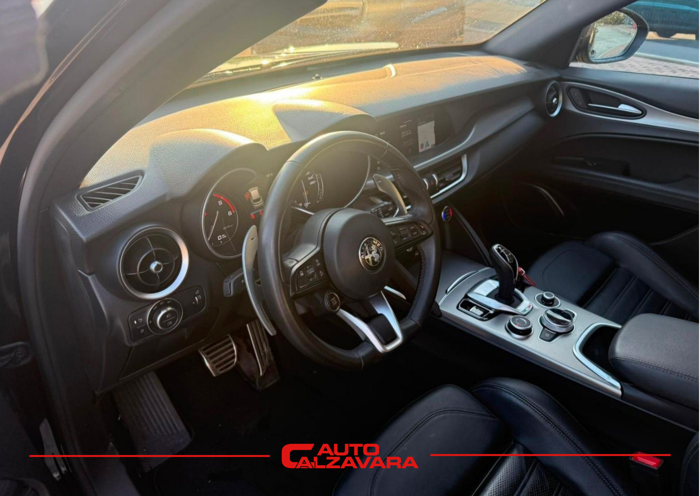 Alfa Romeo Stelvio 2.2 Turbodiesel 210 CV AT8 Q4 Veloce / NERO VULCANO / GR764BT