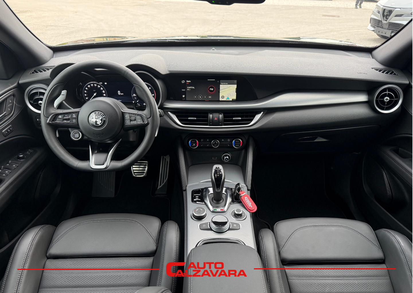 Alfa Romeo Stelvio 2.2 Turbodiesel 210 CV AT8 Q4 Veloce / NERO VULCANO / S7E07251