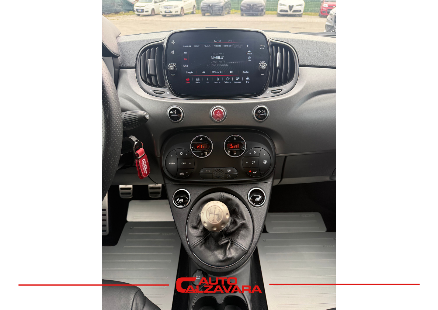 500 Abarth 595 1.4 Turbo T-Jet 165 CV Turismo / GRIGIO POMPEI METALIZZATO / GK425MV