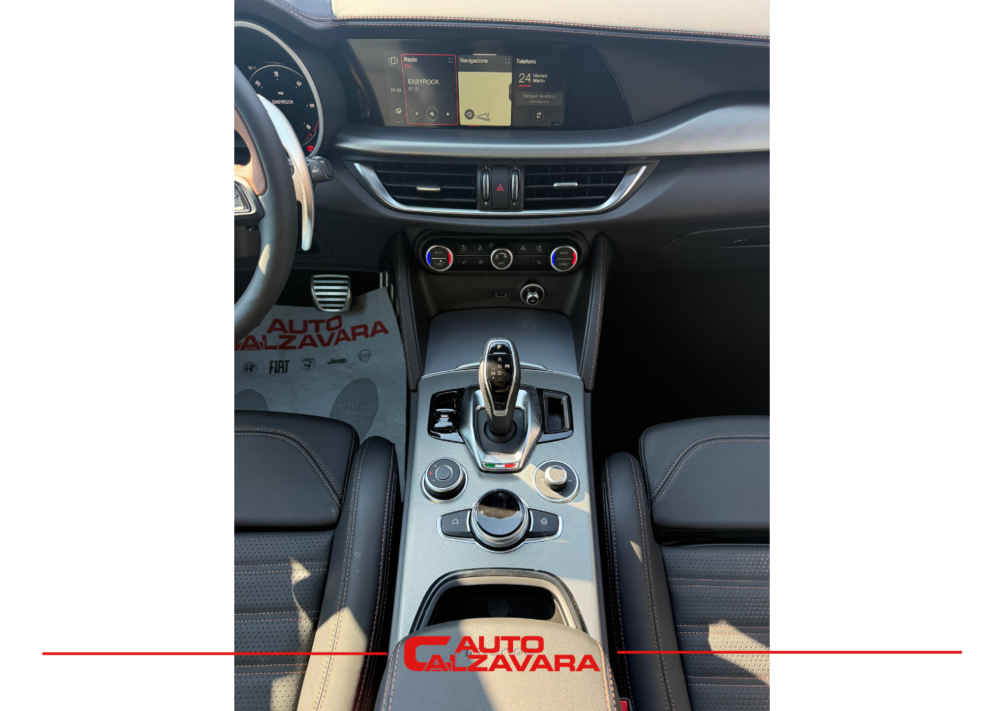 Alfa Romeo Stelvio 2.2 Turbodiesel 210 CV AT8 Q4 Intensa / ROSSO ETNA / R7E02081