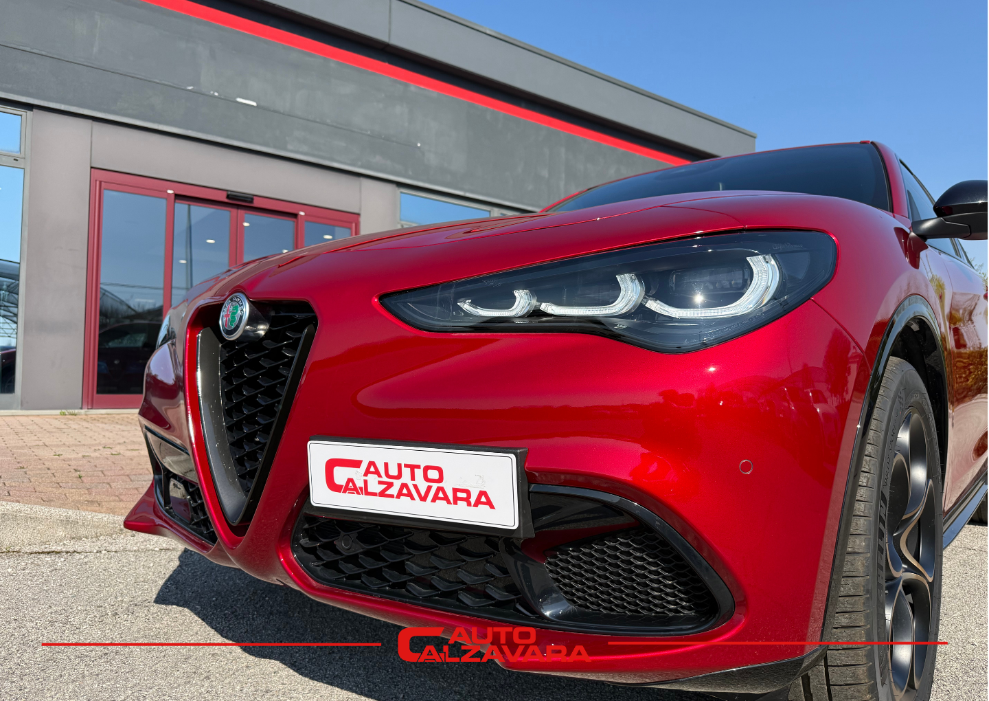 Alfa Romeo Stelvio 2.2 Turbodiesel 210 CV AT8 Q4 Intensa / ROSSO ETNA / R7E02081