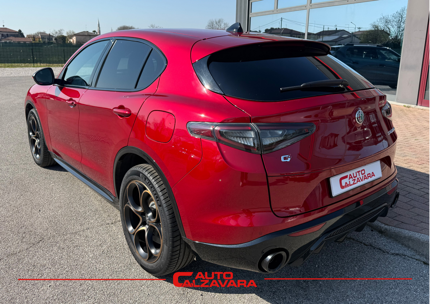 Alfa Romeo Stelvio 2.2 Turbodiesel 210 CV AT8 Q4 Intensa / ROSSO ETNA / R7E02081