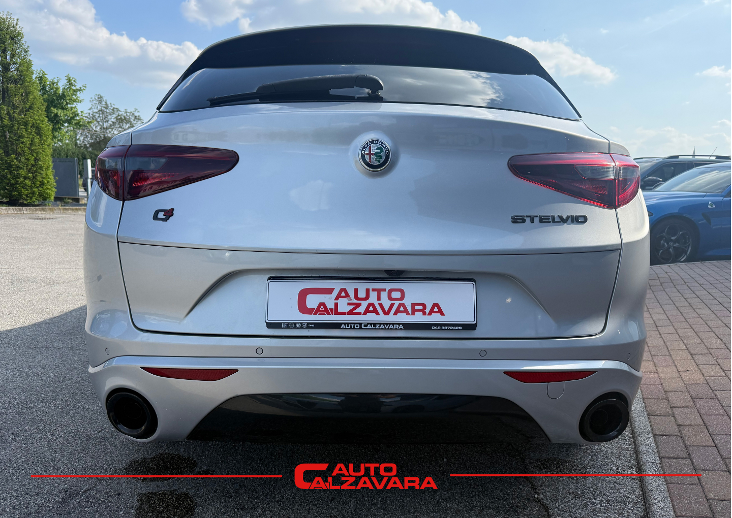 Alfa Romeo Stelvio 2.2 Turbodiesel 210 CV AT8 Q4 Veloce / GRIGIO SILVERSTONE / GE990KF